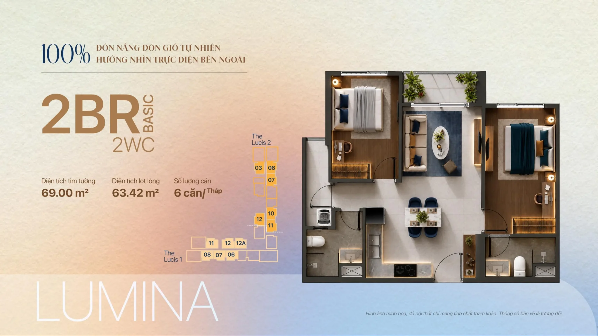 Layout Căn hộ TT Genesis